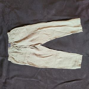 Women's 100% linen Rachel Roy pants (green)